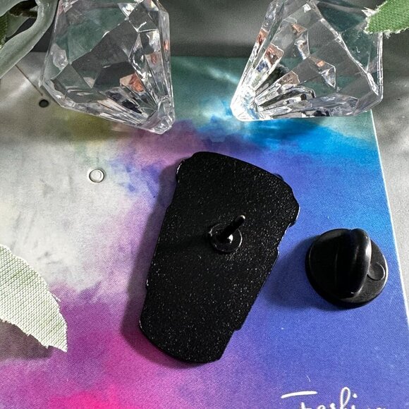 Sally Skelton Lapel Pin Nightmare Christmas Coffee Cup Badge Brooch Pin Jewelry - Picture 5 of 8